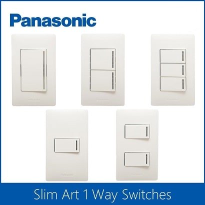 Panasonic Slim Art 1 Way Switches-min